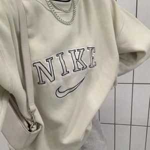 Nike Swoosh Embroidered Sweatshirt