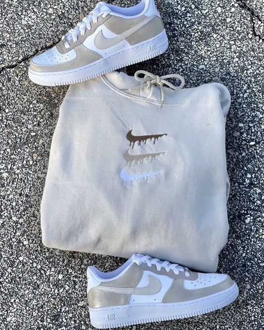 Triple Swoosh Embroidered Hoodie