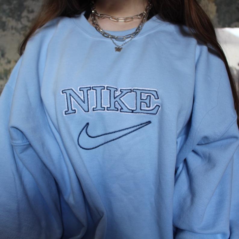 Vintage tick womens sweater nike sale